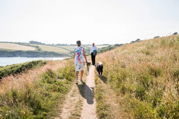 Kim and Trevor's elopement in Cornwall - Photography by Arianna Fenton