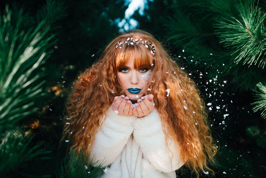 Ice Queen shoot in Cornwall - Photography by Arianna Fenton