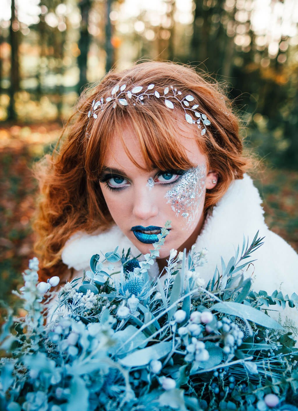 Ice Queen shoot in Cornwall - Photography by Arianna Fenton