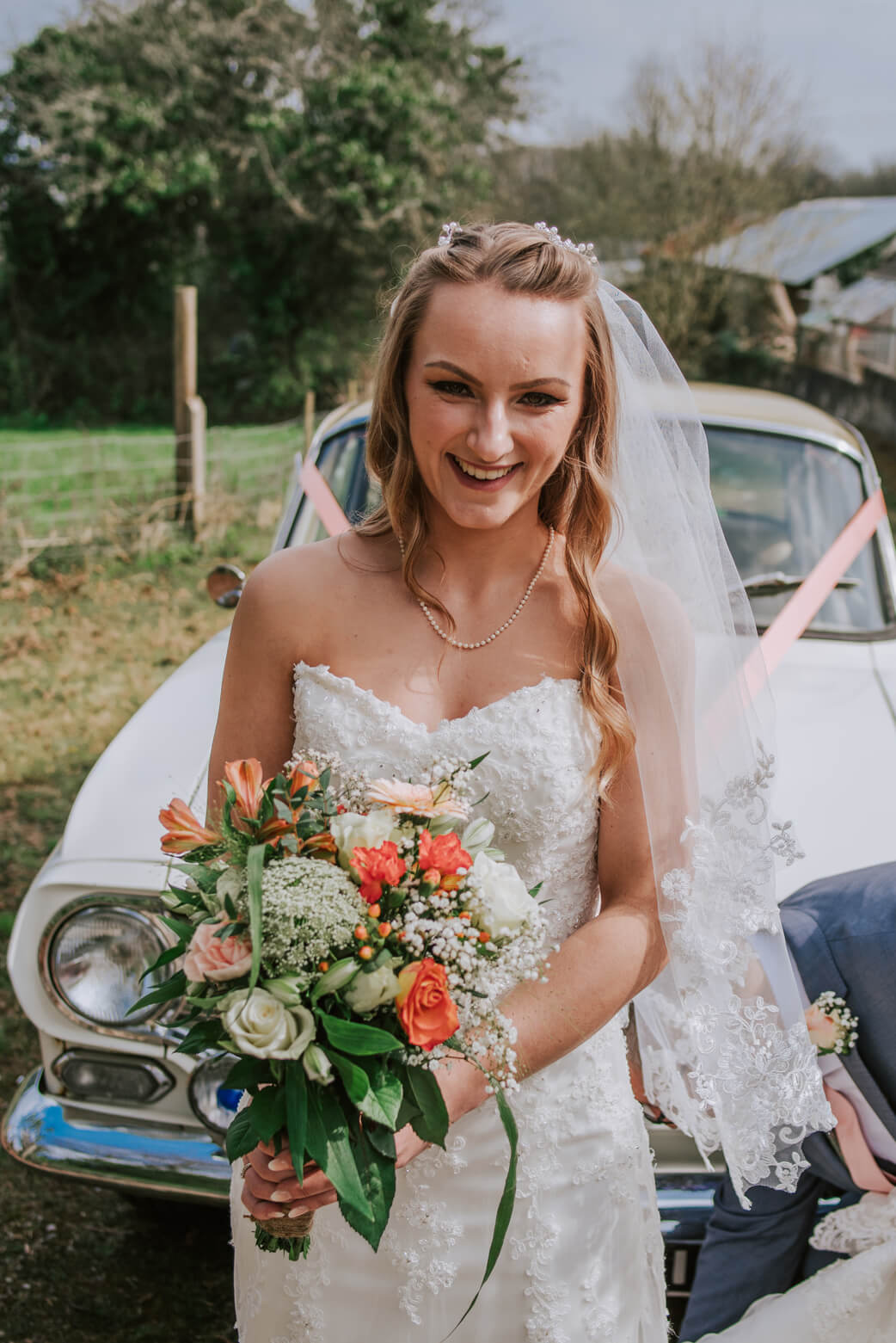 Emma and Damian's wedding, Rose in Vale, Cornwall Photography by Arianna Fenton