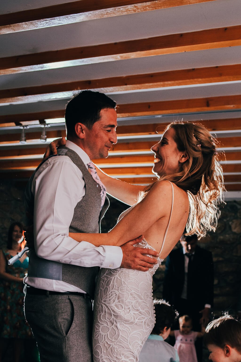 Hannah and Mark's wedding at Knightor Winery, Cornwall - Photography by Arianna Fenton