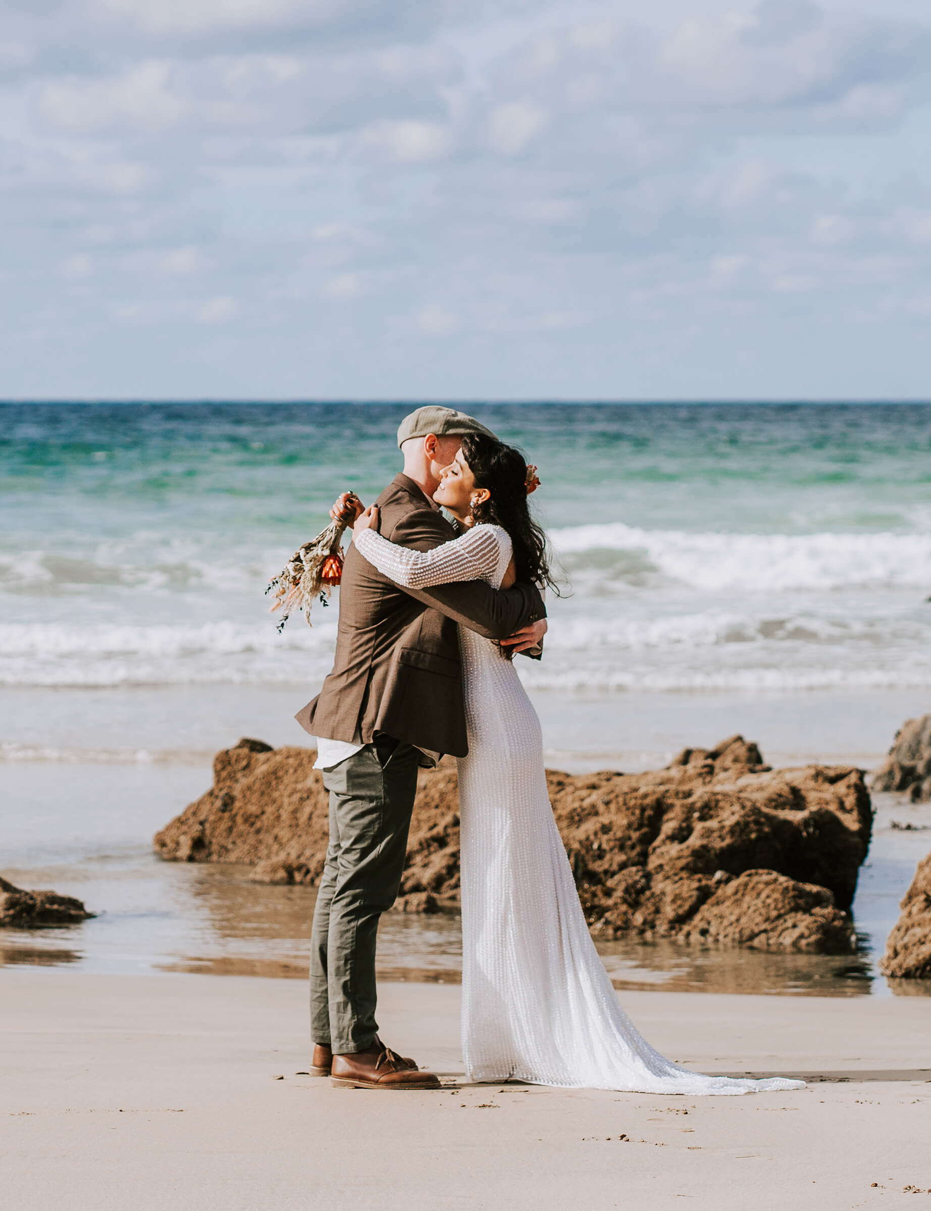 Arianna Fenton Tolcarne Cornwall Elopement Photography 29