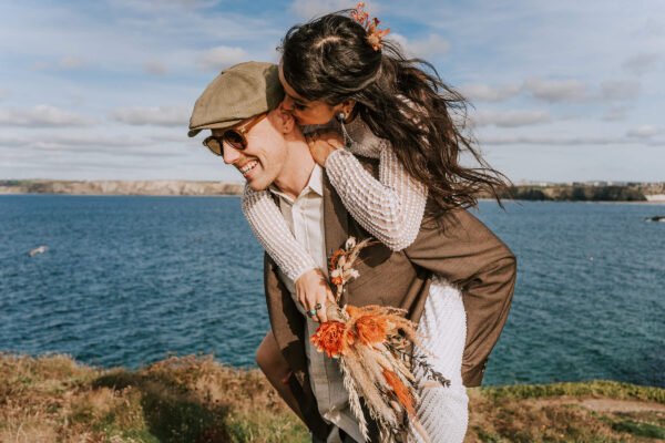 Arianna Fenton Tolcarne Cornwall Elopement Photography 28