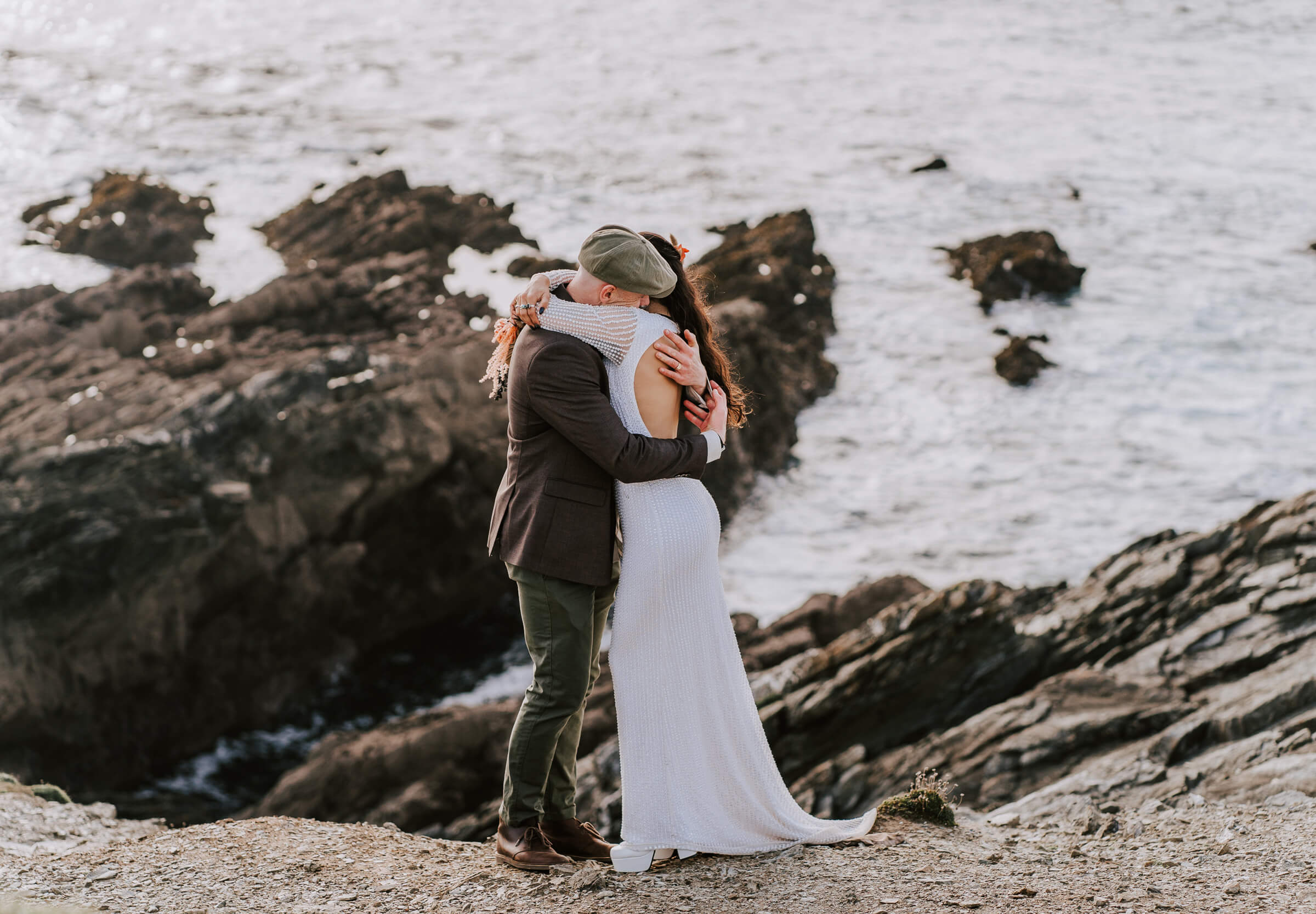 Arianna Fenton Tolcarne Cornwall Elopement Photography 21