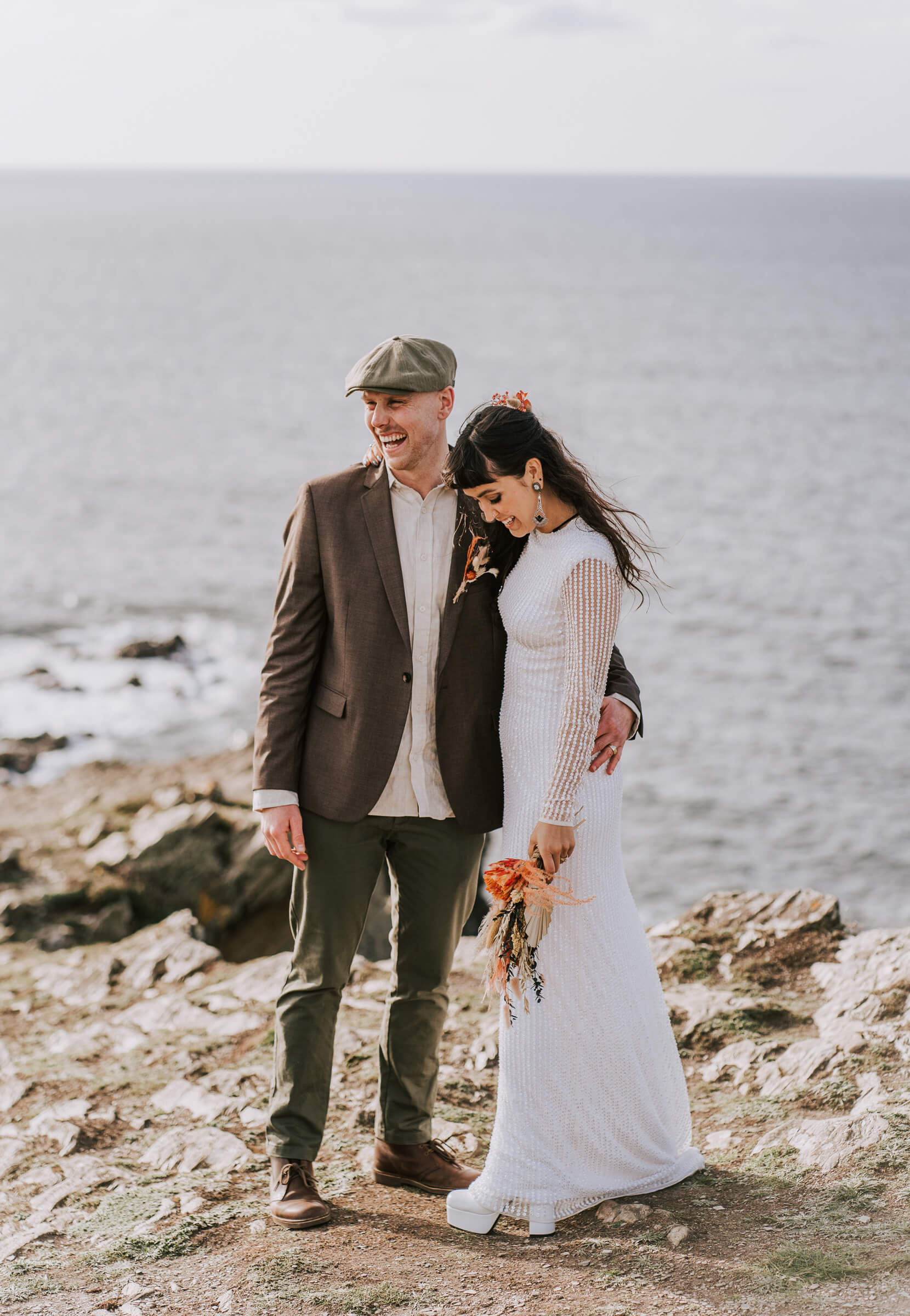 Arianna Fenton Tolcarne Cornwall Elopement Photography 16