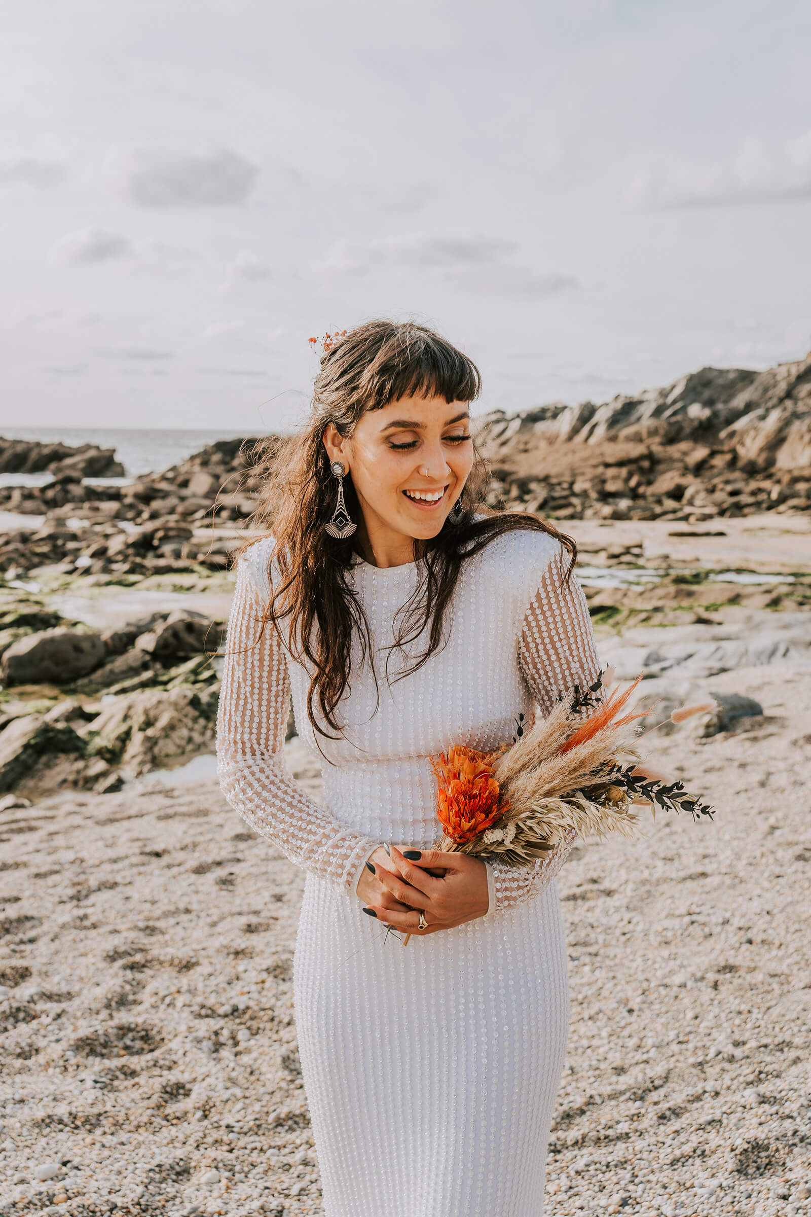 Arianna Fenton Tolcarne Cornwall Elopement Photography 13